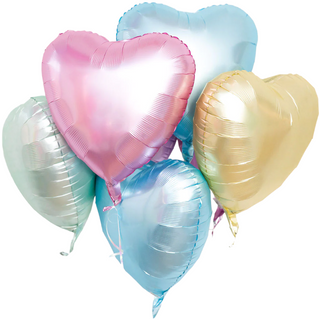 folieballong helium hjärta