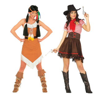 Cowboy & Indian dräkter