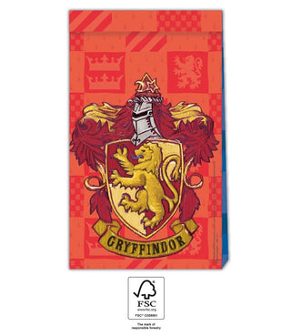 harry potter paper candy bags 4-pack