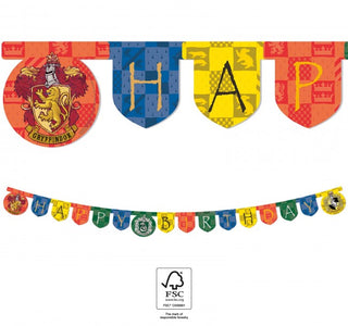 Harry Potter happy birthday garland