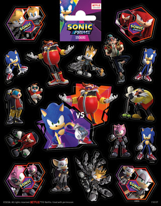 klistermärke Sonic stor