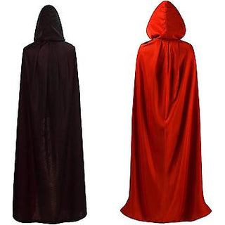 Cape With Hood Red cloak double sided