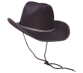 Cowboy Hatt Svart