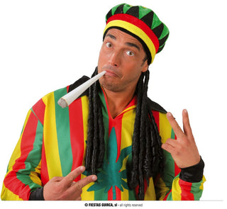 jamaica hatt med dreads