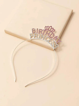 Diamond Diadem "Birthday Princess" Silver