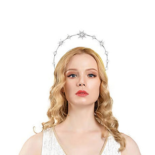 Diadem Stars with rhinestones