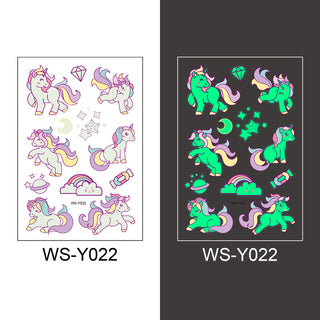 Tattoo glow in the dark for children