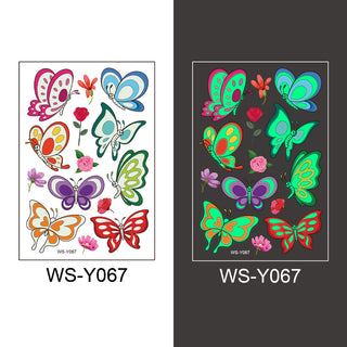 Tattoo glow in the dark for children