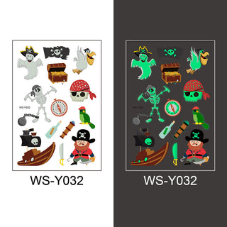 Tattoo glow in the dark for children