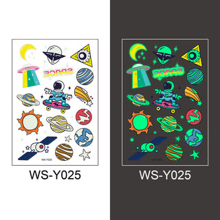 Tattoo glow in the dark for children