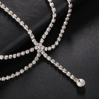 Charlston 1920s hair accessory with rhinestones