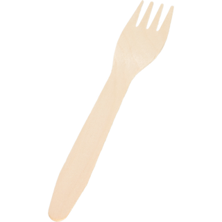 Wooden forks 50-pack