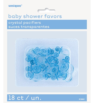 baby shower blåa mini nappar