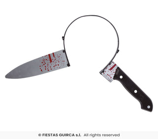 Kniv genom Huvudet Diadem 35cm