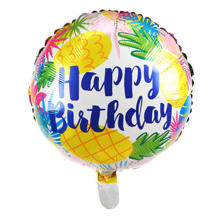 Folieballong födelsedag ananas