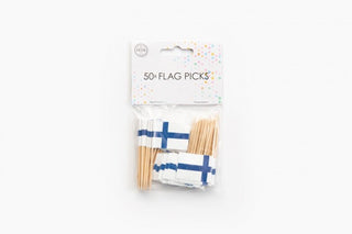 Cocktailflagga finland 50-pack