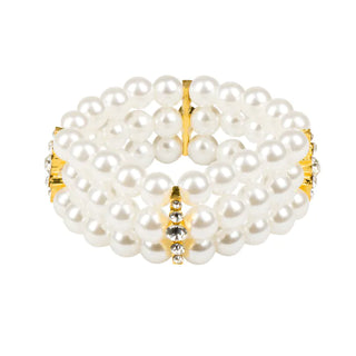 Pearl bracelet plastic 20s