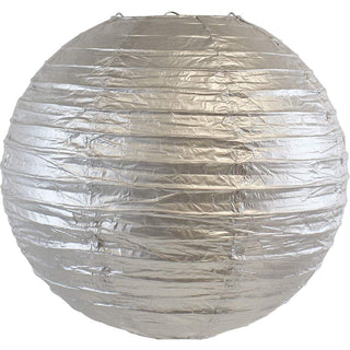 Paper Lanterns 25cm Gold or Silver