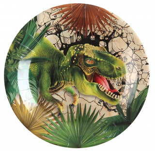 Dinosaurie Papperstallrikar 22,5cm 10-pack
