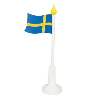 SVENSK TRÄFLAGGA 37cm