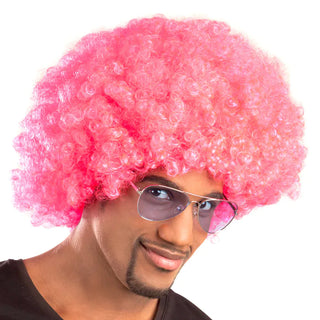 Afro neo rosa peruk