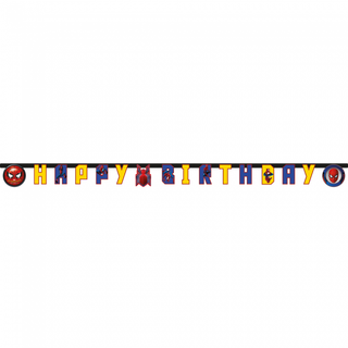 Happy Birthday Girlang spiderman (2m)