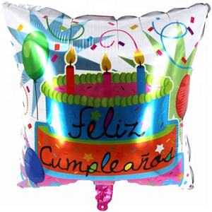 Folieballong födelsedag Feliz cumpleanos