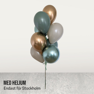 Ballongbukett med Helium 8st