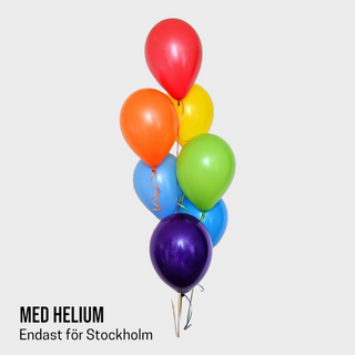 Regnbåge 🌈  heliumballonger 7st