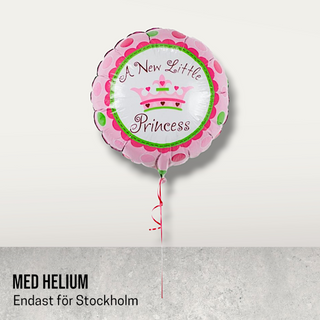 A new little princess helium balloon