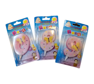 Sifferljus Rosa Fjäril