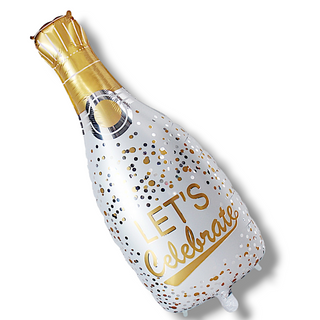 Foil balloon Champagne let's celebrate