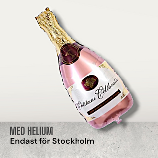 Folieballong Champagne vin rosé