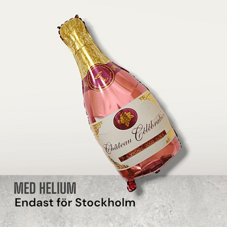 Foil balloon Champagne pink