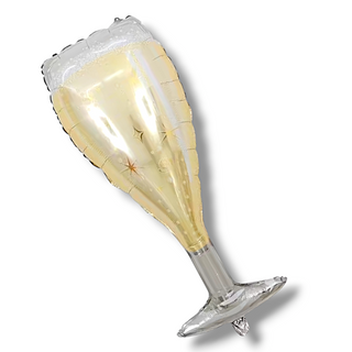 Folieballong champagneglas