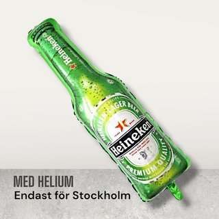 Folieballong Heineken öl