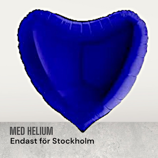 Folieballong XL hjärta 36" med helium