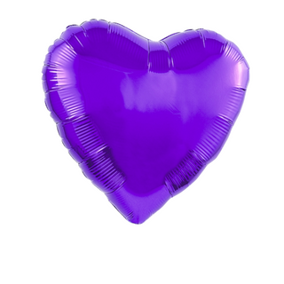 Folieballong hjärta 18"
