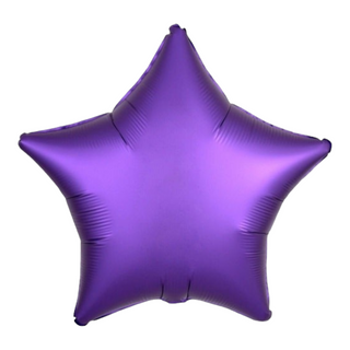 Folieballong satin Stjärna 46cm