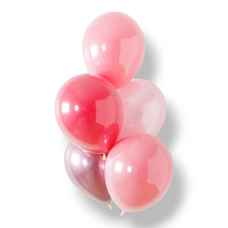 Helium ballongbukett 5st