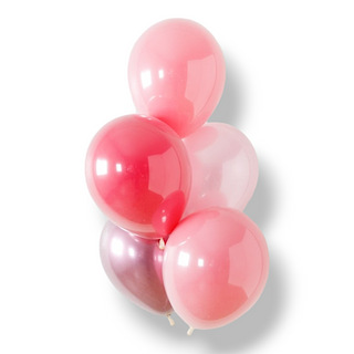 latex balloon bouquet 5 pcs