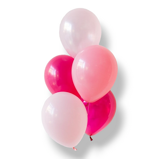 Helium ballongbukett 5st
