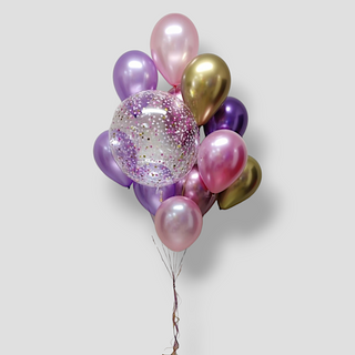 Ballongbukett lyx med Helium