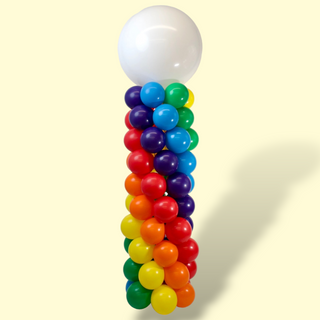 Ballongpelare Latexballonger pride