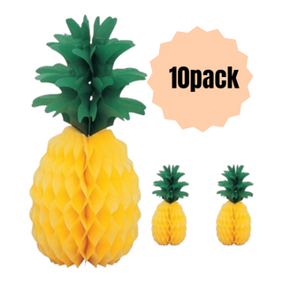 Pineapple honeycomb 35.5cm 10 pack