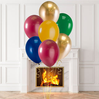 Latex balloon bouquet 7 pcs