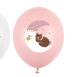baby shower girl latex balloon with helium 30cm