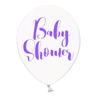 baby shower latex balloon with helium 30cm