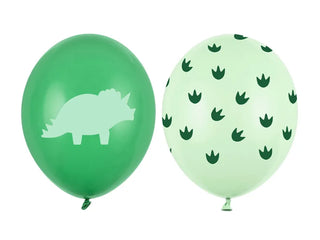 Dinosaur latex balloon with helium 30cm