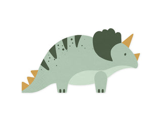 Dinosarie Triceratops Servetter  18x10 cm, 12-pack